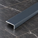 Self Adhesive Floor Trim 25MM X 10MM – Wood Effect and Anodised Aluminium 1m & 2m In Anthracite Oak Color