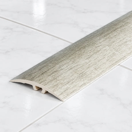 30mm uPVC Wood Effect Door Threshold Strip – 900mm Dual Fix In Avero Oak Color