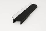 Black Kickboard Trim MDF Panel Cover PVC Plinth Sealing Strip