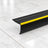 Black Non Slip Stair Nosing with Warning Strip – 40x40mm Flexible PVC