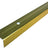 S02 Aluminium Stair Nosing 25x20mm Brass Effect Finish