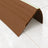 Non Slip PVC Stair Nosing with Glow Strip 40x40mm – 1.18m In Brown Color