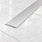 30mm Self Adhesive Aluminium Door Threshold Strip – 930mm In Brushed Silver Color