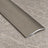 26mm Self Adhesive Aluminium Door Threshold Ramp Strip In Brushed Titanium Color