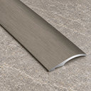 26mm Self Adhesive Aluminium Door Threshold Ramp Strip In Brushed Titanium Color