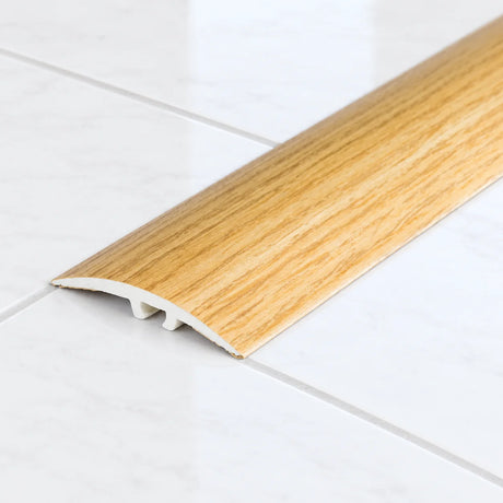 30mm uPVC Wood Effect Door Threshold Strip – 900mm Dual Fix In Canyon Oak Color