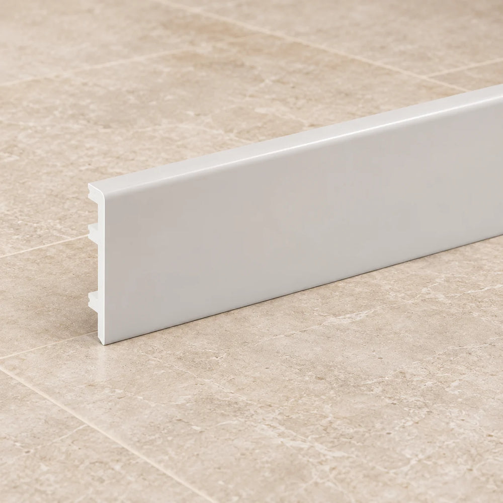 80x15mm PVC Skirting Board – 2.2m In Cashmere Color