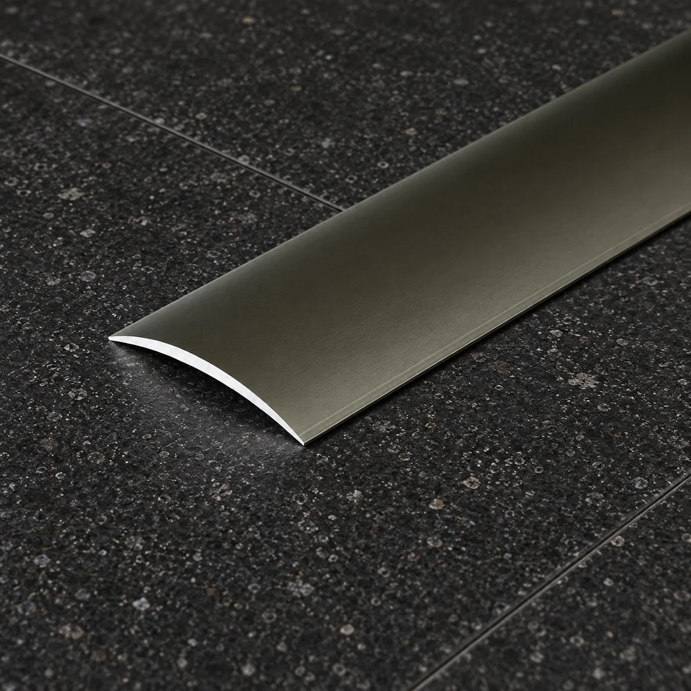 40mm Aluminium Door Threshold Strip – Screw Fix In Champagne Color
