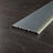 80mm Aluminium Door Threshold Strip – 930mm Concealed Dowel Fix In Champagne Color