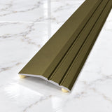 40x9mm Aluminium Ramp Door Threshold Strip – 900mm Self-Adhesive In Champagne Color