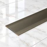 Self Adhesive Aluminium Door Threshold Strip 100mm Wide In Champagne Color