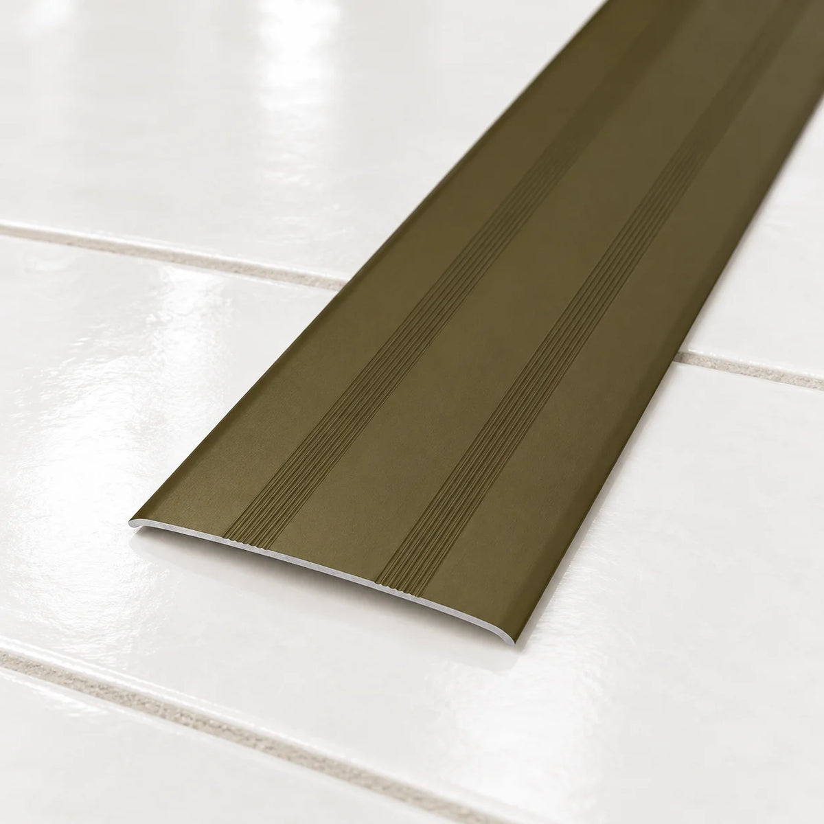 35mm Self Adhesive Aluminium Door Threshold Strip – 930mm In Champagne Color