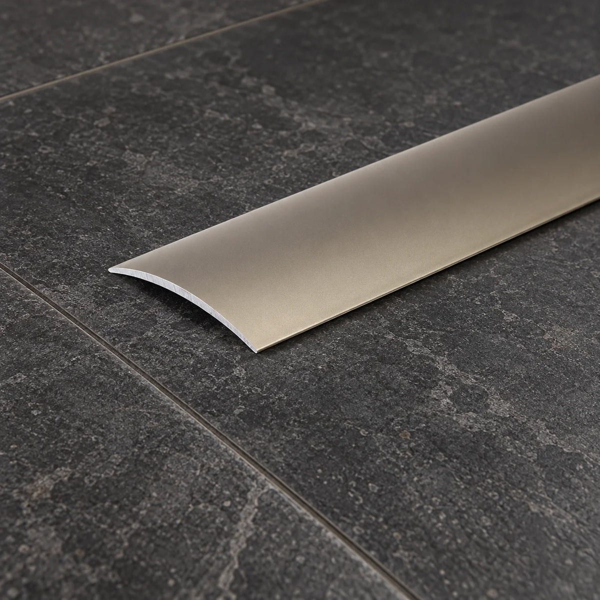 40mm Self Adhesive Aluminium Door Threshold Strip – 2m In Champagne Color