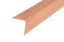 PVC Plastic Edge Protector Moulding Wood Effect Corner Angle Trim 90°