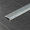 Self Adhesive Floor Trim 25MM X 10MM – Wood Effect and Anodised Aluminium 1m & 2m In Concrete Oak Color