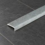 Self Adhesive Floor Trim 25MM X 10MM – Wood Effect and Anodised Aluminium 1m & 2m In Concrete Oak Color