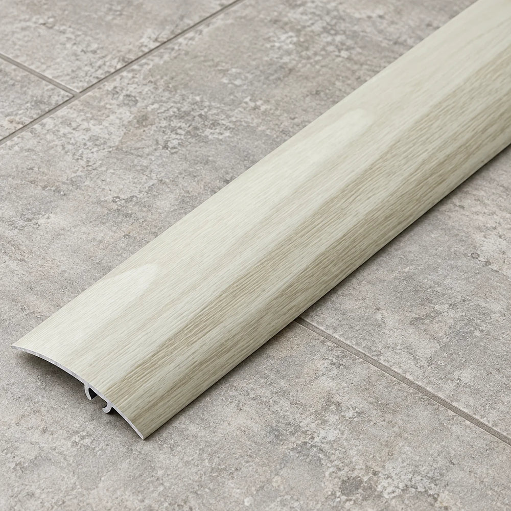 47mm Aluminium Wood Effect Door Threshold Strip – 930mm In  Country Oak 