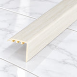 Laminate Stair Nosing 30x30mm uPVC Wood Effect Profile – 0.9m In Country Oak Color