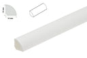 Decorative Flooring Window Edge Beading Worktop Strip uPVC 13mm Quadrant Trim Moulding