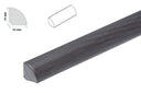 Decorative Flooring Window Edge Beading Worktop Strip uPVC 13mm Quadrant Trim Moulding