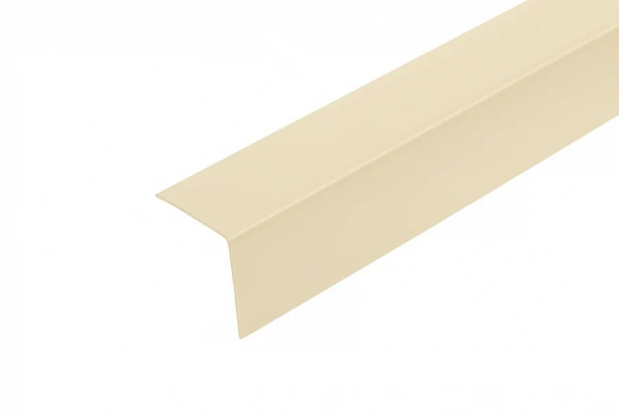 Edge Protector Ivory PVC Plastic Corner Angle Trim 90°