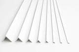 Equal & Unequal Edge Protector White PVC Plastic Corner Angle Trim 90°