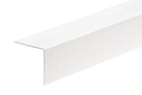 Equal & Unequal Edge Protector White PVC Plastic Corner Angle Trim 90°