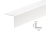Equal & Unequal Edge Protector White PVC Plastic Corner Angle Trim 90°