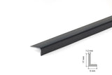 Equal & Unequal RAL 7016 Edge Protector Anthracite PVC Plastic Corner Angle Trim 90°