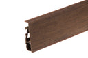 Flexible Wood Effect PVC Skirting Board Cable Cover Profile 75 MM x 2500 MM