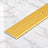 40mm Aluminium Door Threshold Strip – 1m & 2m In Gold Color