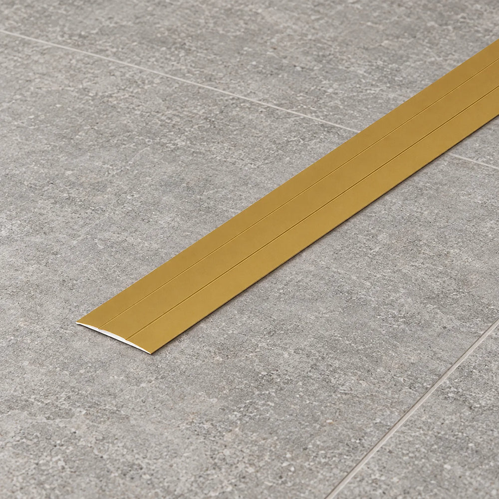 38mm Self Adhesive Aluminium Door Threshold Strip – 900mm In Gold Color