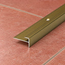 5mm LVT Aluminium Stair Nosing Outer Corner – 900mm & 2500mm In Gold Color