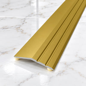 40x9mm Aluminium Ramp Door Threshold Strip – 900mm Self-Adhesive In Gold Color