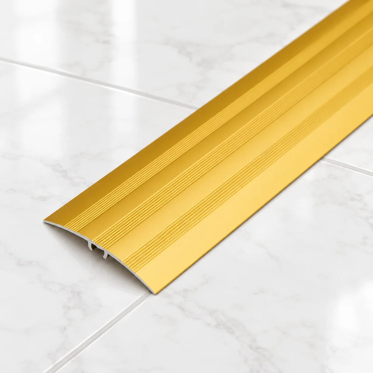 47mm Aluminium Door Threshold Strip – 930mm 5-in-1 System In Gold Color