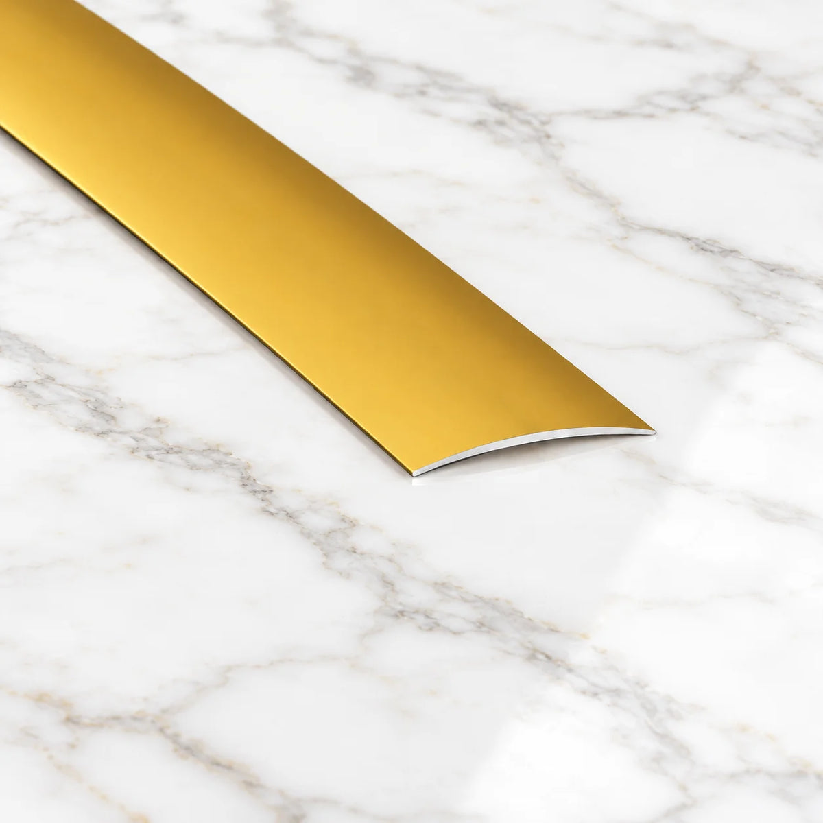 60mm Self Adhesive Aluminium Door Threshold Strip – 1m In Gold Color