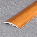 40mm uPVC Door Threshold Strip – 900mm Wood Effect Dual Fix In Gold Walnut Color