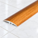 30mm uPVC Wood Effect Door Threshold Strip – 900mm Dual Fix In Gold Walnut Color