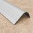 Non Slip Stair Nosing 70x40mm – Flexible PVC Rubber Profile 1.18m In Gray Color