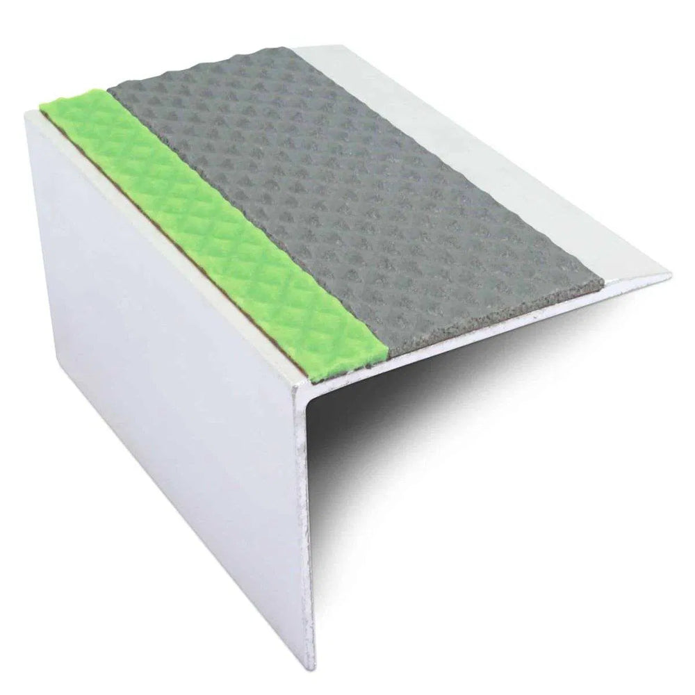 DDA Compliant Aluminium Non Slip Stair Nosing Edge Trim