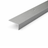 Inox A33 40x20mm anodised aluminium non-slip ribbed stair nosing edge trim installed on staircase steps