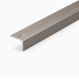 Inox A35 ribbed stair nosing edge trim used for anti-slip stair protection