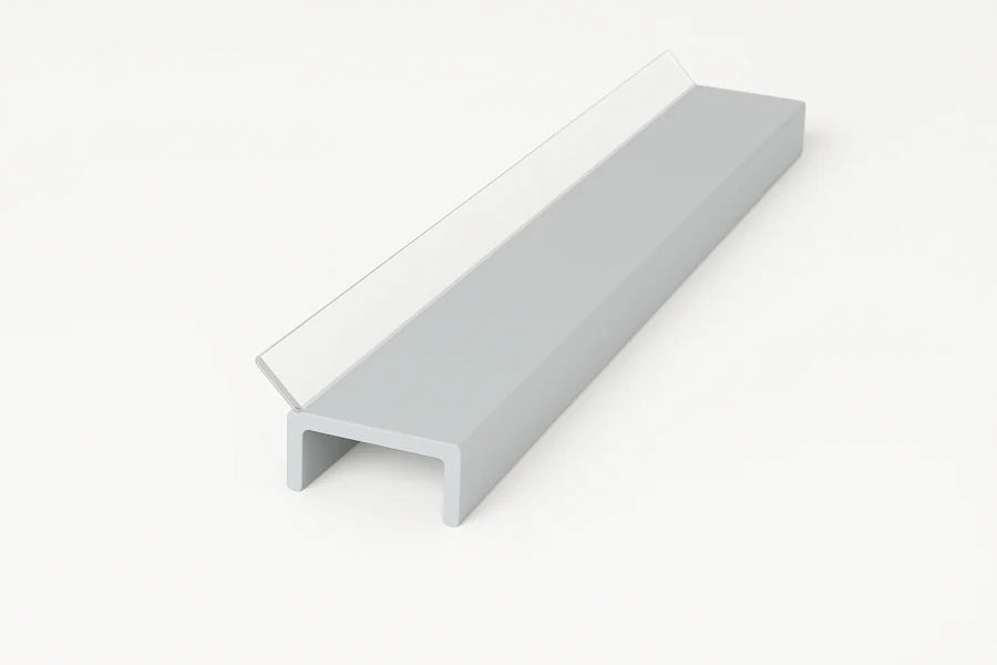 Light Grey Kickboard Trim PVC Plinth Sealing Strip MDF Panel Cover