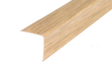 PVC Plastic Edge Protector Moulding Wood Effect Corner Angle Trim 90°