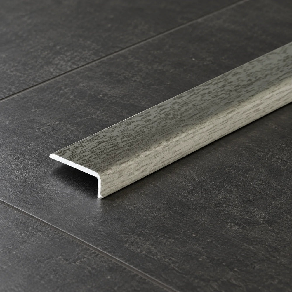 Self Adhesive Floor Trim 25MM X 10MM – Wood Effect and Anodised Aluminium 1m & 2m In Modena Oak Color