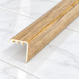 Laminate Stair Nosing 30x30mm uPVC Wood Effect Profile – 0.9m In Natural Oak Color