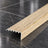Laminate Edging for Stairs – 45x22mm Wood Effect uPVC Stair Nosing In Natural Oak Color