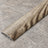 47mm Aluminium Wood Effect Door Threshold Strip – 930mm In Oak Clay Color