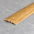 40mm uPVC Door Threshold Strip – 900mm Wood Effect Dual Fix In Oak Color