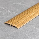 40mm uPVC Door Threshold Strip – 900mm Wood Effect Dual Fix In Oak Color